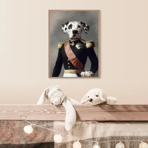 Tableau Animaux Portrait Personnalisé Renaissance Louis Philippe d'Orléans Duc d'Aumale