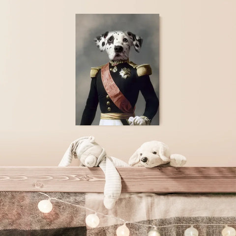 Tableau Animaux Portrait Personnalisé Renaissance Louis Philippe d'Orléans Duc d'Aumale