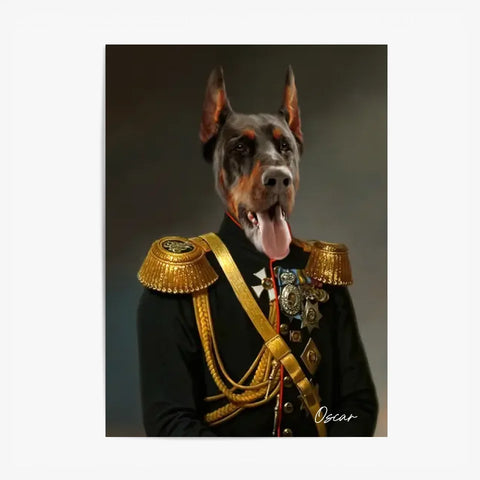 Tableau Animaux Portrait Personnalisé Renaissance Mikhaïl Semionovitch Vorontsov