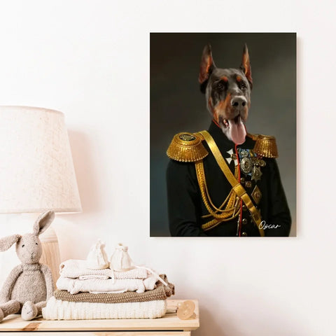 Tableau Animaux Portrait Personnalisé Renaissance Mikhaïl Semionovitch Vorontsov