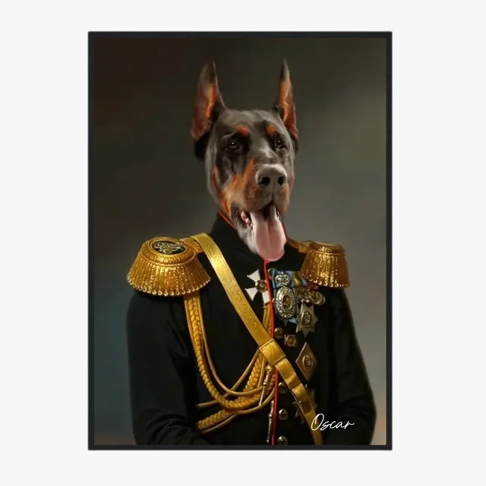 Tableau Animaux Portrait Personnalisé Renaissance Mikhaïl Semionovitch Vorontsov