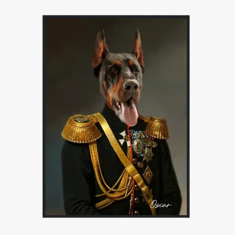 Tableau Animaux Portrait Personnalisé Renaissance Mikhaïl Semionovitch Vorontsov