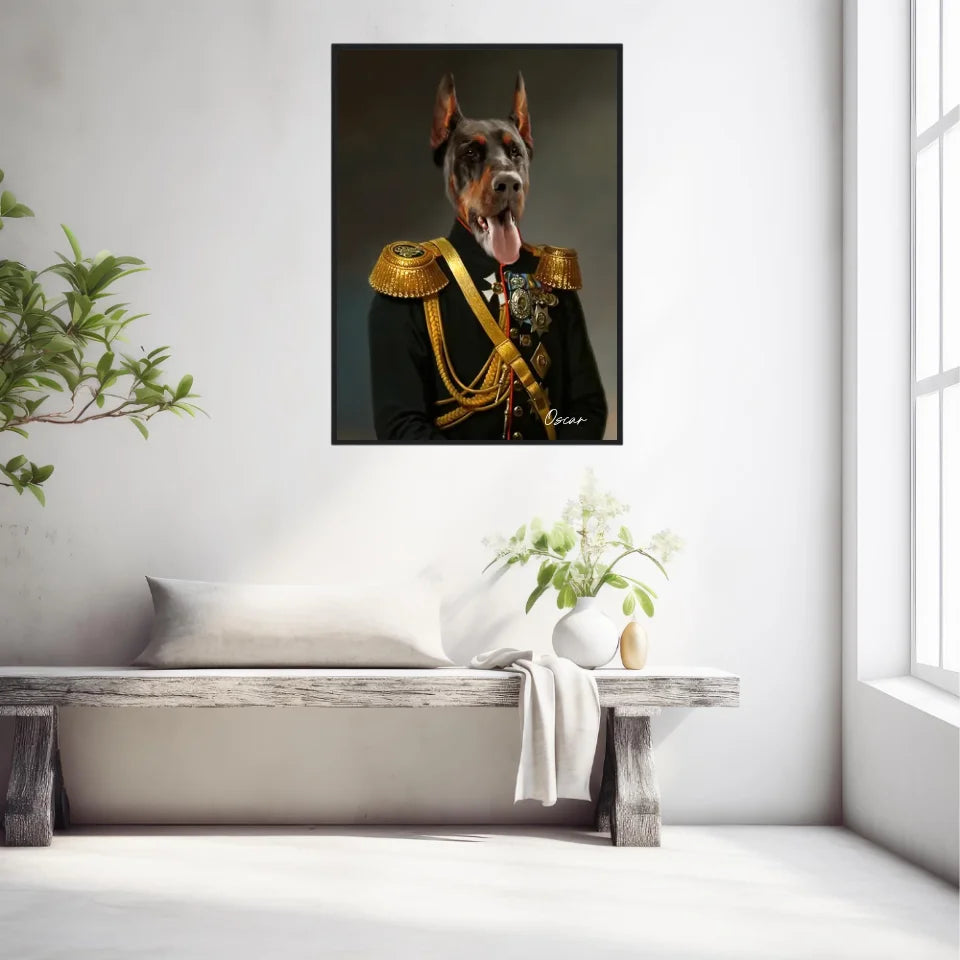 Tableau Animaux Portrait Personnalisé Renaissance Mikhaïl Semionovitch Vorontsov