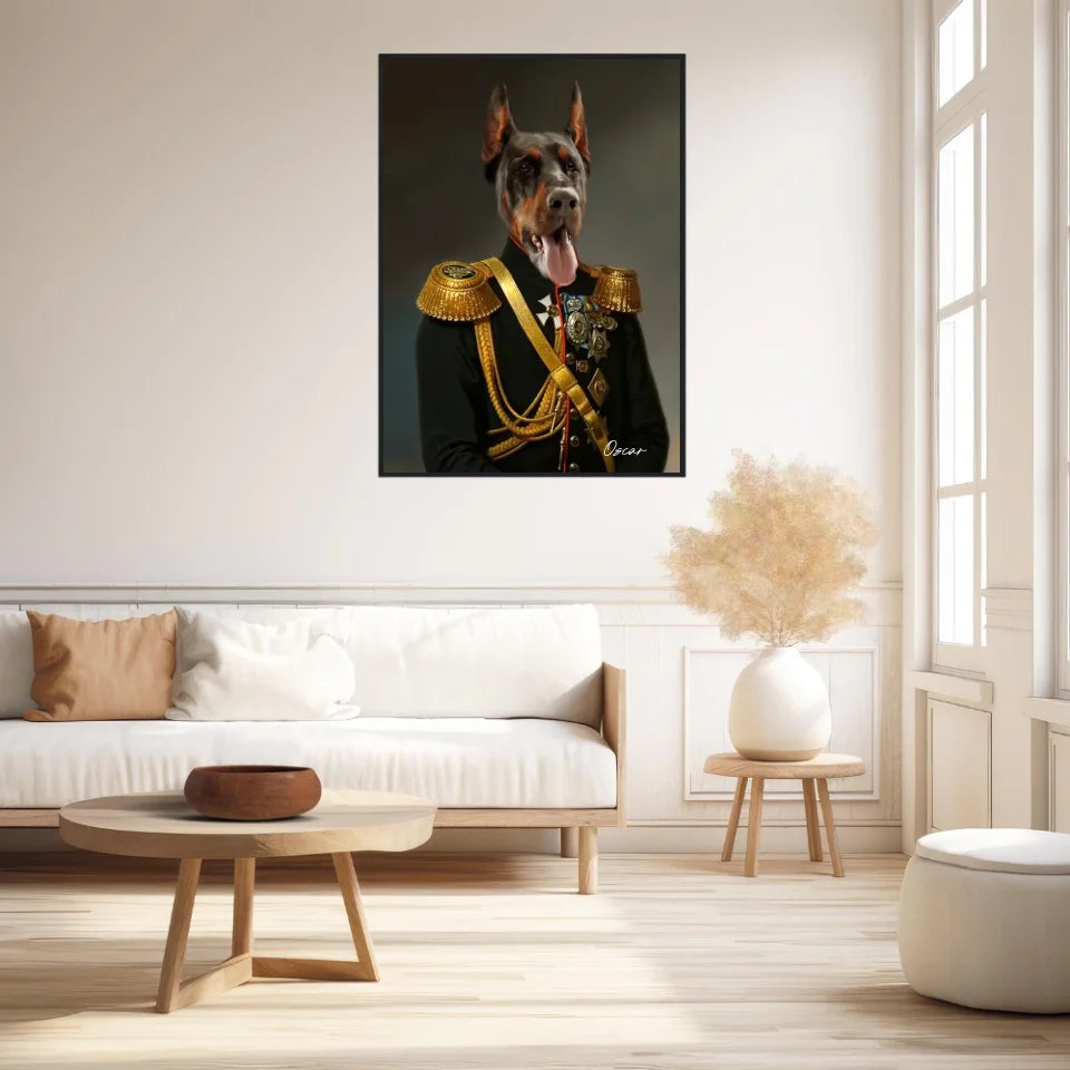 Tableau Animaux Portrait Personnalisé Renaissance Mikhaïl Semionovitch Vorontsov
