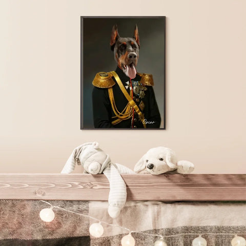 Tableau Animaux Portrait Personnalisé Renaissance Mikhaïl Semionovitch Vorontsov