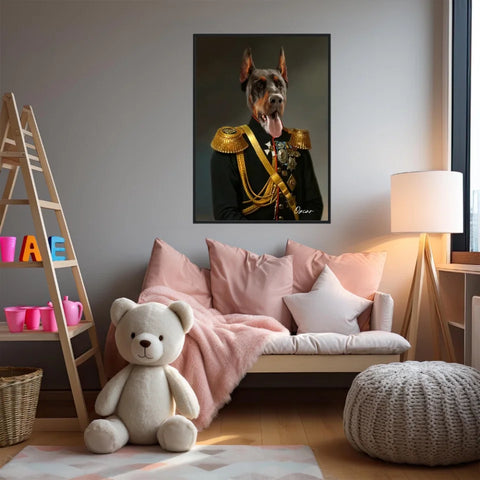 Tableau Animaux Portrait Personnalisé Renaissance Mikhaïl Semionovitch Vorontsov