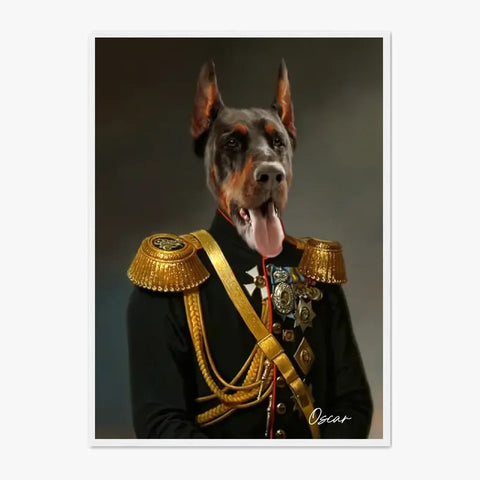 Tableau Animaux Portrait Personnalisé Renaissance Mikhaïl Semionovitch Vorontsov