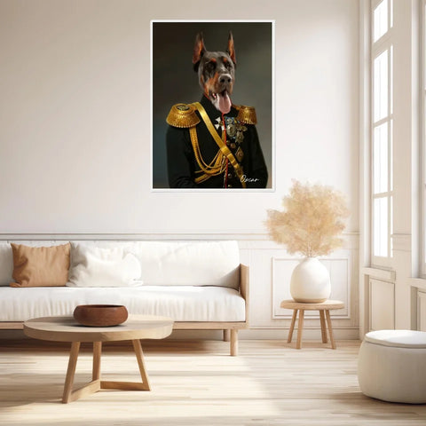 Tableau Animaux Portrait Personnalisé Renaissance Mikhaïl Semionovitch Vorontsov