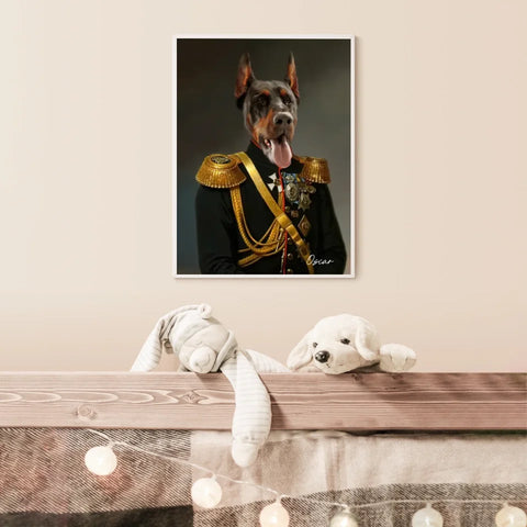 Tableau Animaux Portrait Personnalisé Renaissance Mikhaïl Semionovitch Vorontsov