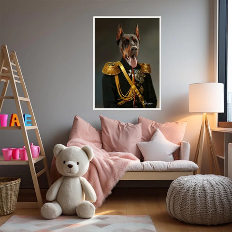 Tableau Animaux Portrait Personnalisé Renaissance Mikhaïl Semionovitch Vorontsov