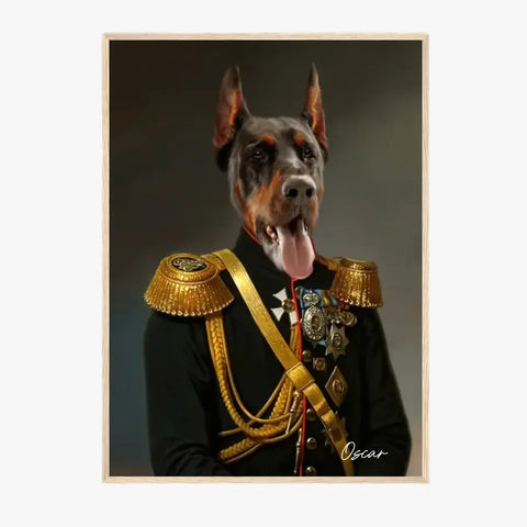Tableau Animaux Portrait Personnalisé Renaissance Mikhaïl Semionovitch Vorontsov
