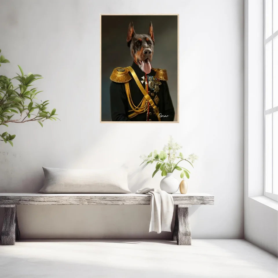 Tableau Animaux Portrait Personnalisé Renaissance Mikhaïl Semionovitch Vorontsov