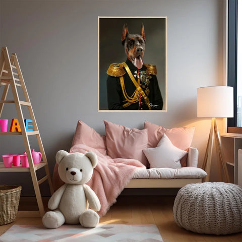 Tableau Animaux Portrait Personnalisé Renaissance Mikhaïl Semionovitch Vorontsov