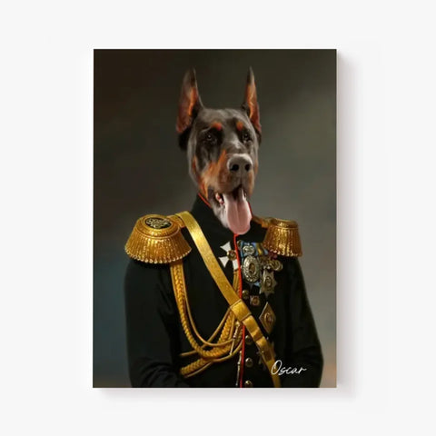 Tableau Animaux Portrait Personnalisé Renaissance Mikhaïl Semionovitch Vorontsov