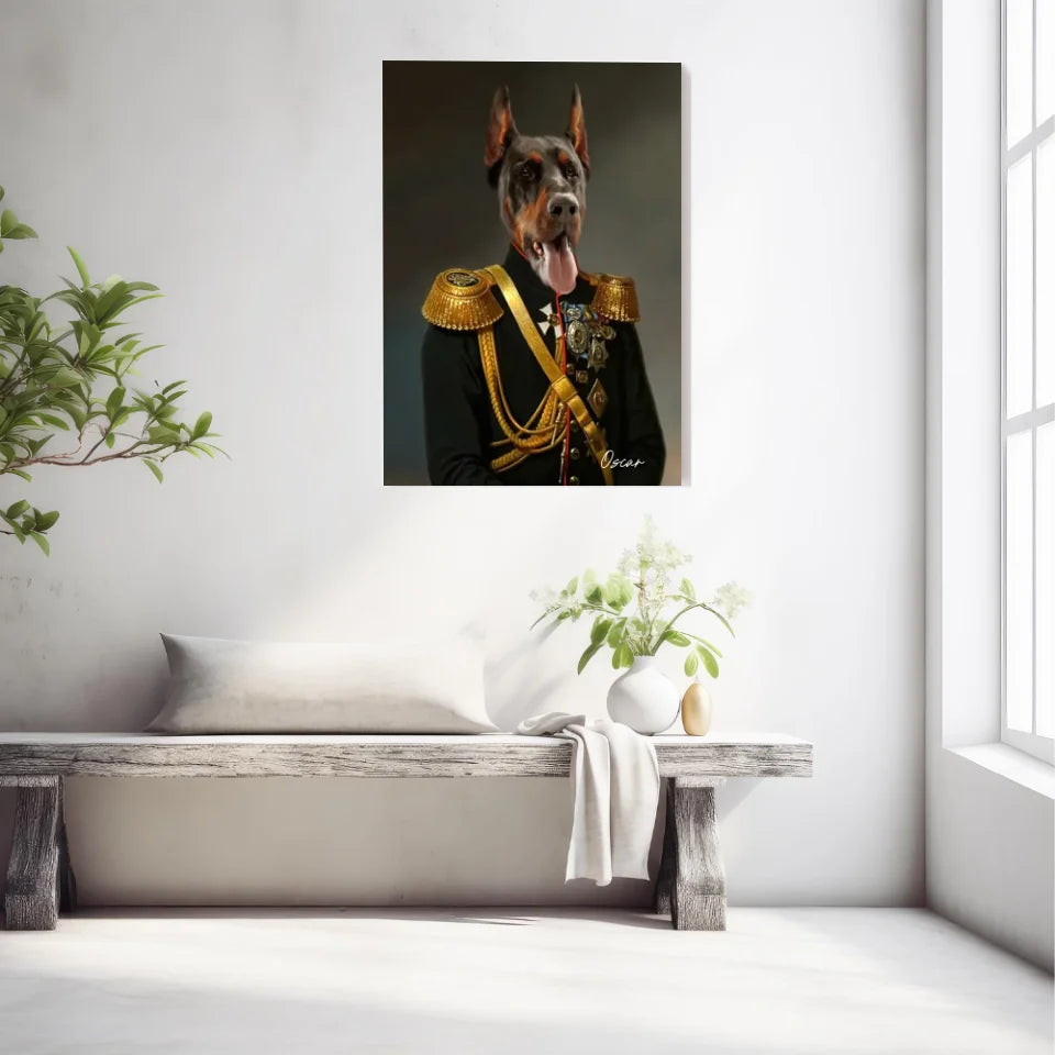 Tableau Animaux Portrait Personnalisé Renaissance Mikhaïl Semionovitch Vorontsov