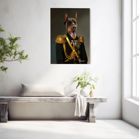 Tableau Animaux Portrait Personnalisé Renaissance Mikhaïl Semionovitch Vorontsov