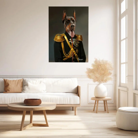 Tableau Animaux Portrait Personnalisé Renaissance Mikhaïl Semionovitch Vorontsov