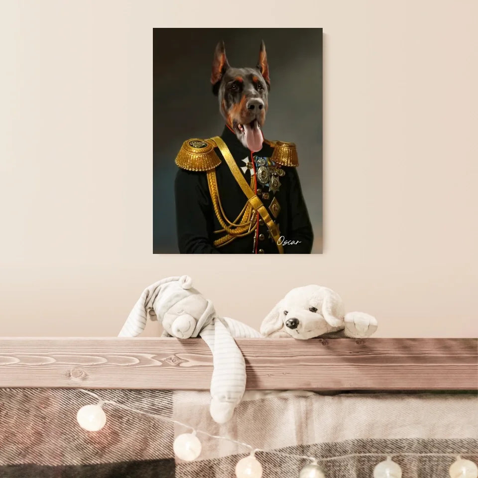 Tableau Animaux Portrait Personnalisé Renaissance Mikhaïl Semionovitch Vorontsov