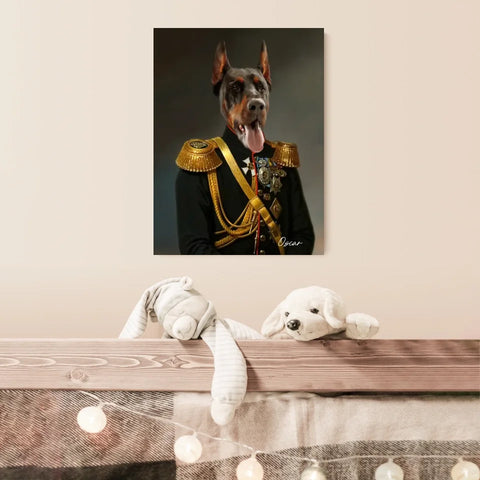 Tableau Animaux Portrait Personnalisé Renaissance Mikhaïl Semionovitch Vorontsov