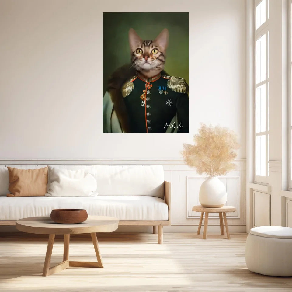 Tableau Animaux Portrait Personnalisé Renaissance Dmitri Vladimirovitch Golitsyne