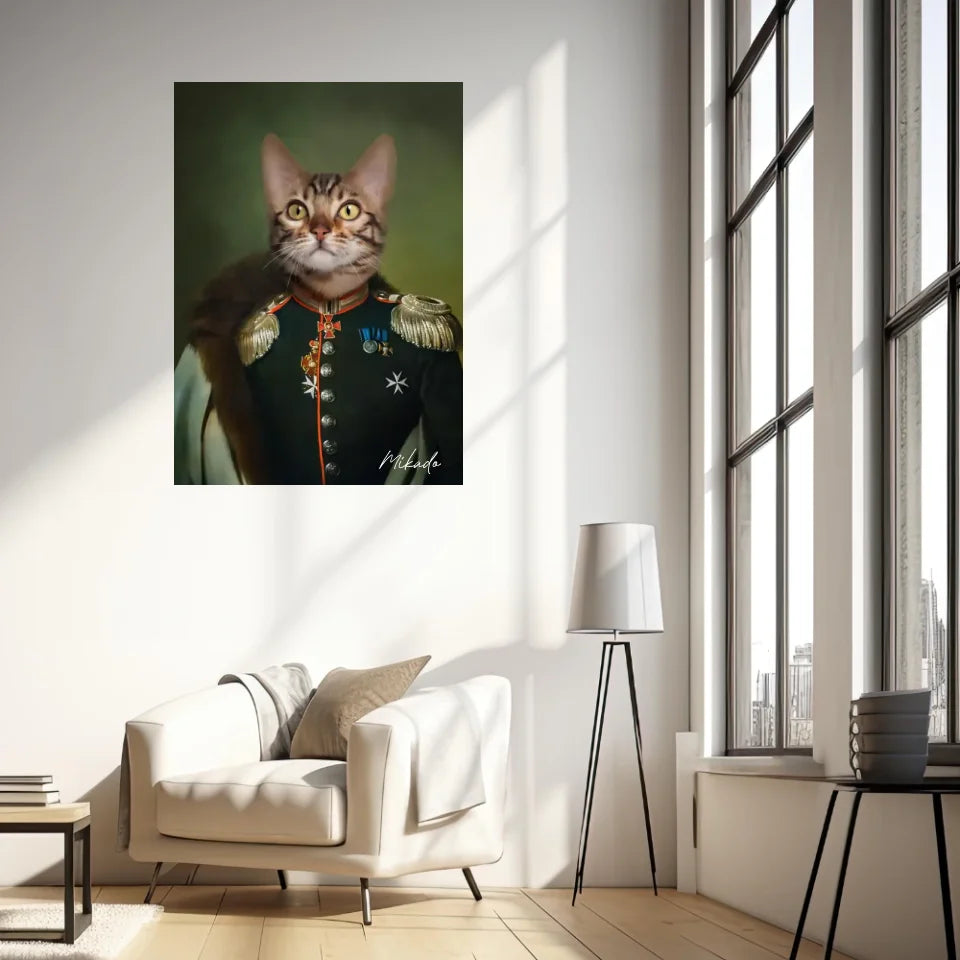 Tableau Animaux Portrait Personnalisé Renaissance Dmitri Vladimirovitch Golitsyne