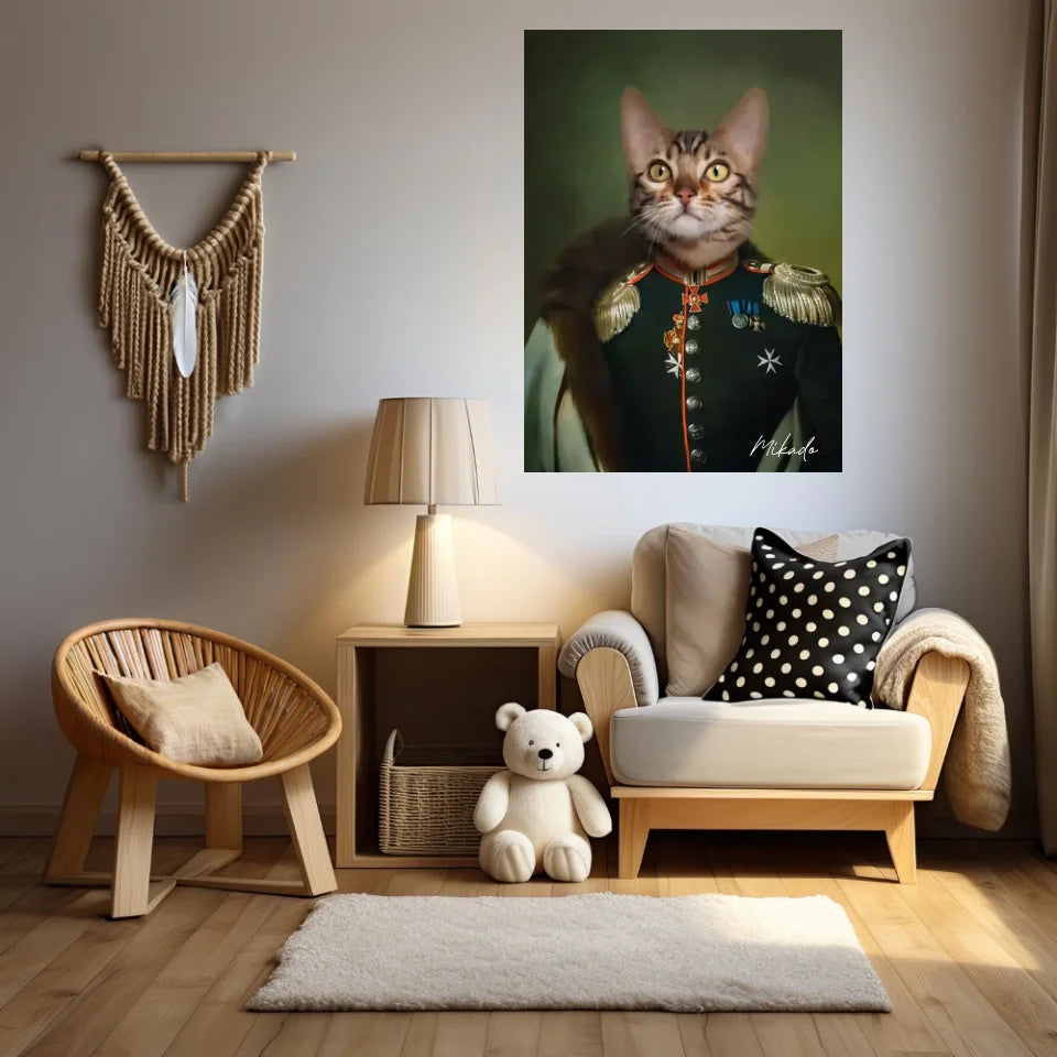 Tableau Animaux Portrait Personnalisé Renaissance Dmitri Vladimirovitch Golitsyne