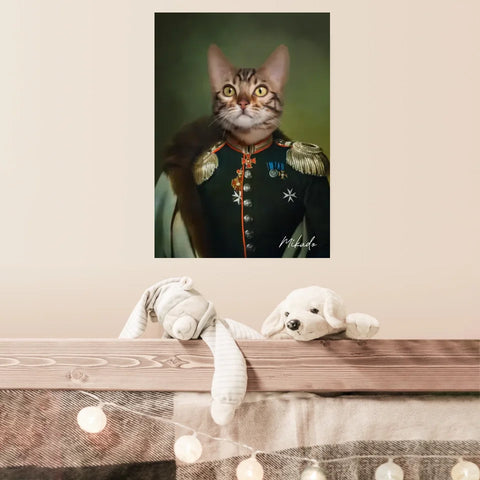 Tableau Animaux Portrait Personnalisé Renaissance Dmitri Vladimirovitch Golitsyne
