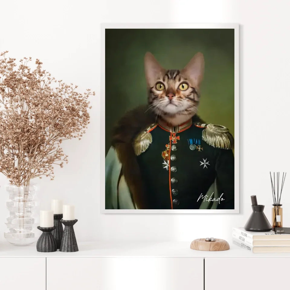 Tableau Animaux Portrait Personnalisé Renaissance Dmitri Vladimirovitch Golitsyne