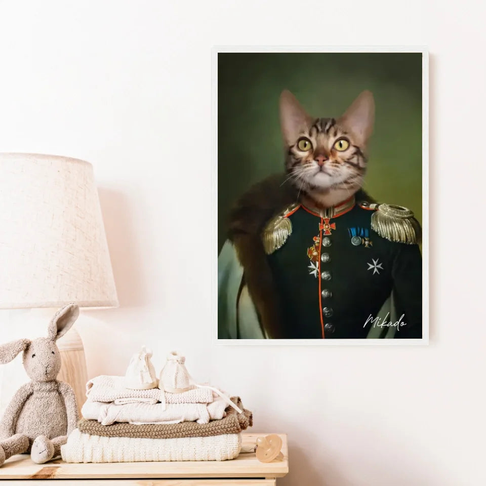 Tableau Animaux Portrait Personnalisé Renaissance Dmitri Vladimirovitch Golitsyne