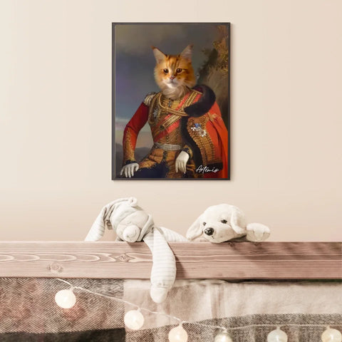 Tableau Animaux Portrait Personnalisé Renaissance Vassili Vassilievitch Levachov