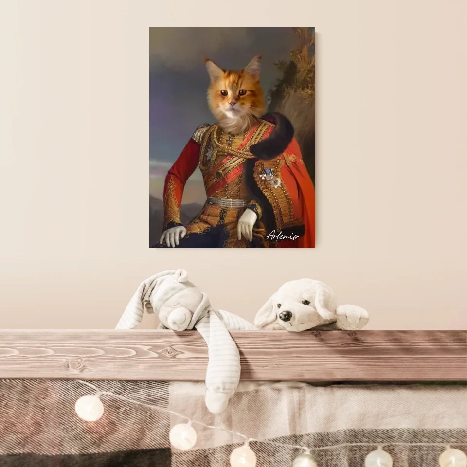 Tableau Animaux Portrait Personnalisé Renaissance Vassili Vassilievitch Levachov