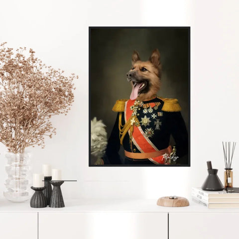 Tableau Animaux Portrait Personnalisé Renaissance Nicolas II de Russie