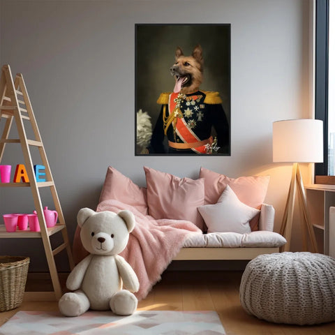 Tableau Animaux Portrait Personnalisé Renaissance Nicolas II de Russie