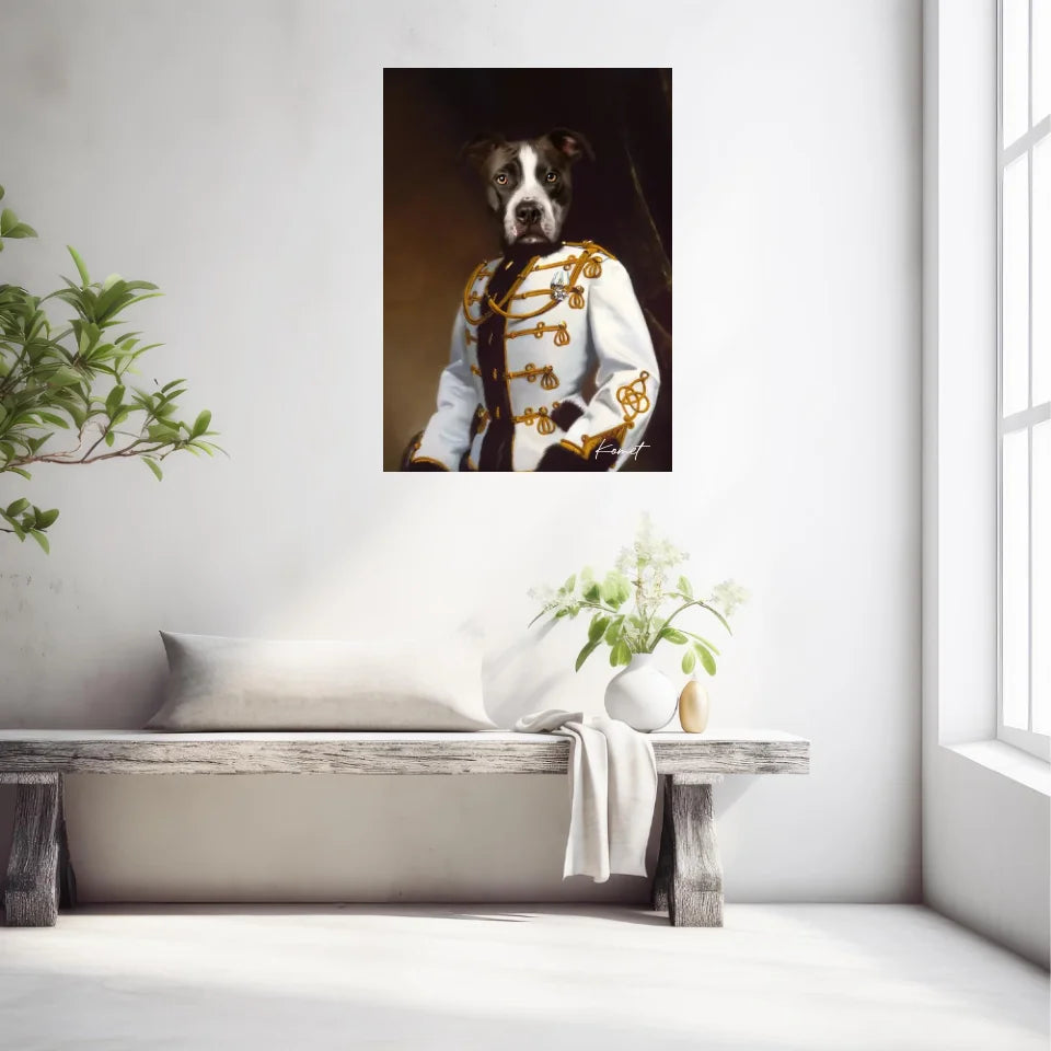 Tableau Animaux Portrait Personnalisé Renaissance Kornet Raevsky