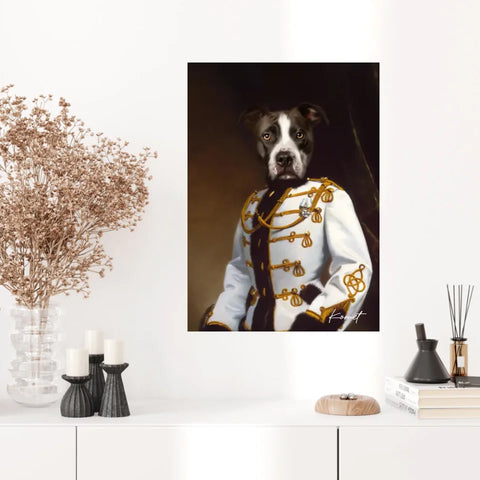Tableau Animaux Portrait Personnalisé Renaissance Kornet Raevsky