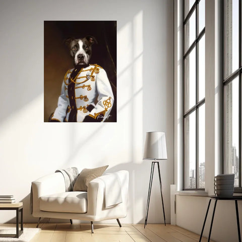 Tableau Animaux Portrait Personnalisé Renaissance Kornet Raevsky