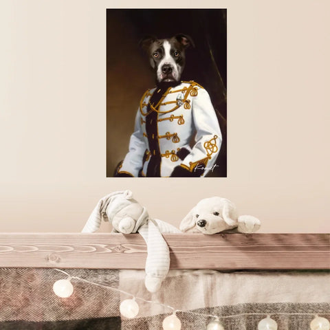 Tableau Animaux Portrait Personnalisé Renaissance Kornet Raevsky
