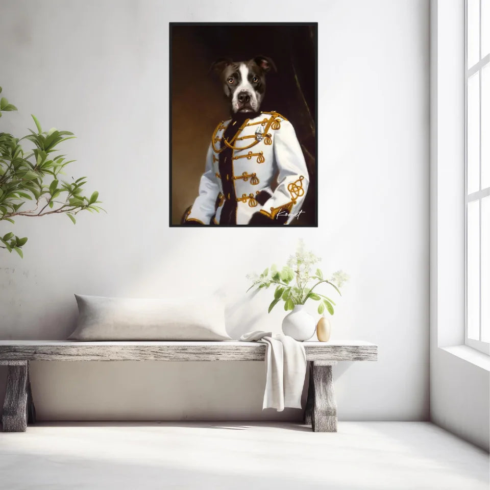 Tableau Animaux Portrait Personnalisé Renaissance Kornet Raevsky