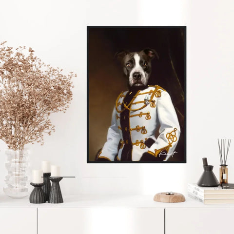 Tableau Animaux Portrait Personnalisé Renaissance Kornet Raevsky