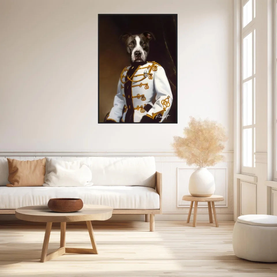 Tableau Animaux Portrait Personnalisé Renaissance Kornet Raevsky