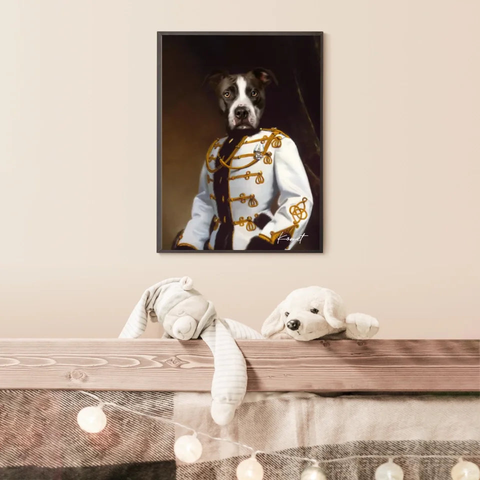 Tableau Animaux Portrait Personnalisé Renaissance Kornet Raevsky