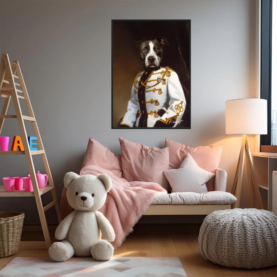 Tableau Animaux Portrait Personnalisé Renaissance Kornet Raevsky