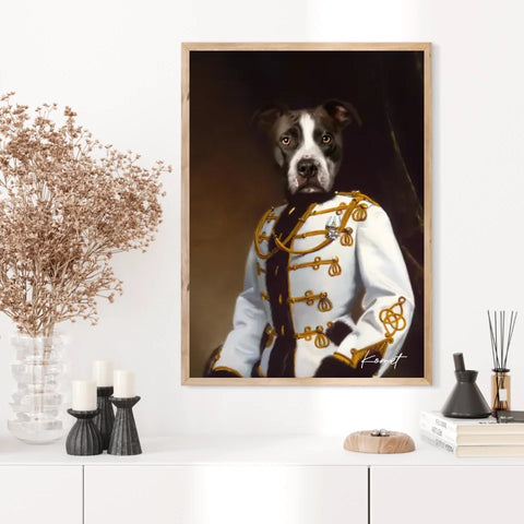 Tableau Animaux Portrait Personnalisé Renaissance Kornet Raevsky