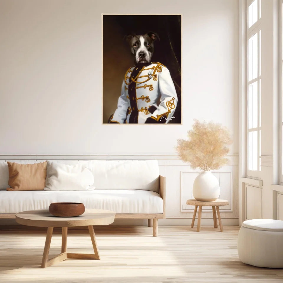 Tableau Animaux Portrait Personnalisé Renaissance Kornet Raevsky