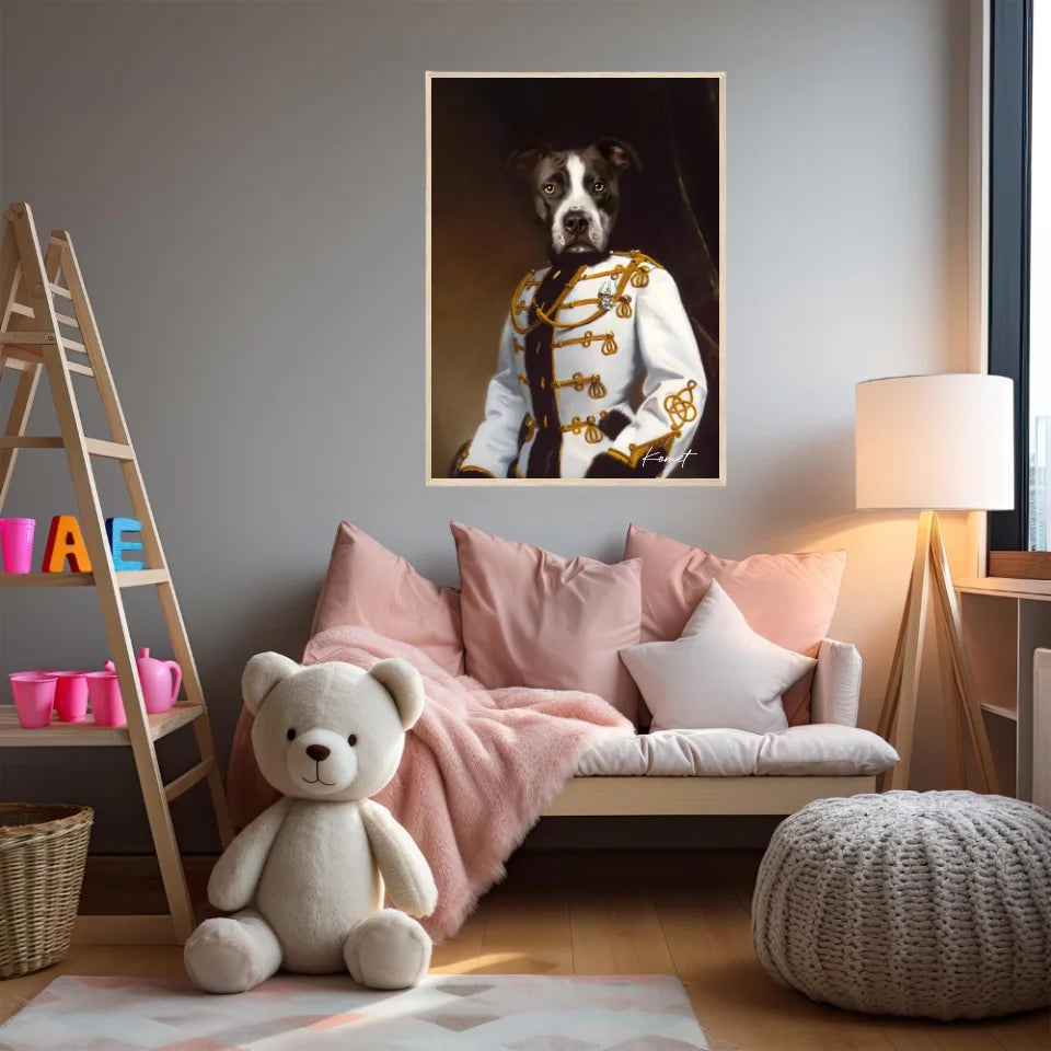 Tableau Animaux Portrait Personnalisé Renaissance Kornet Raevsky