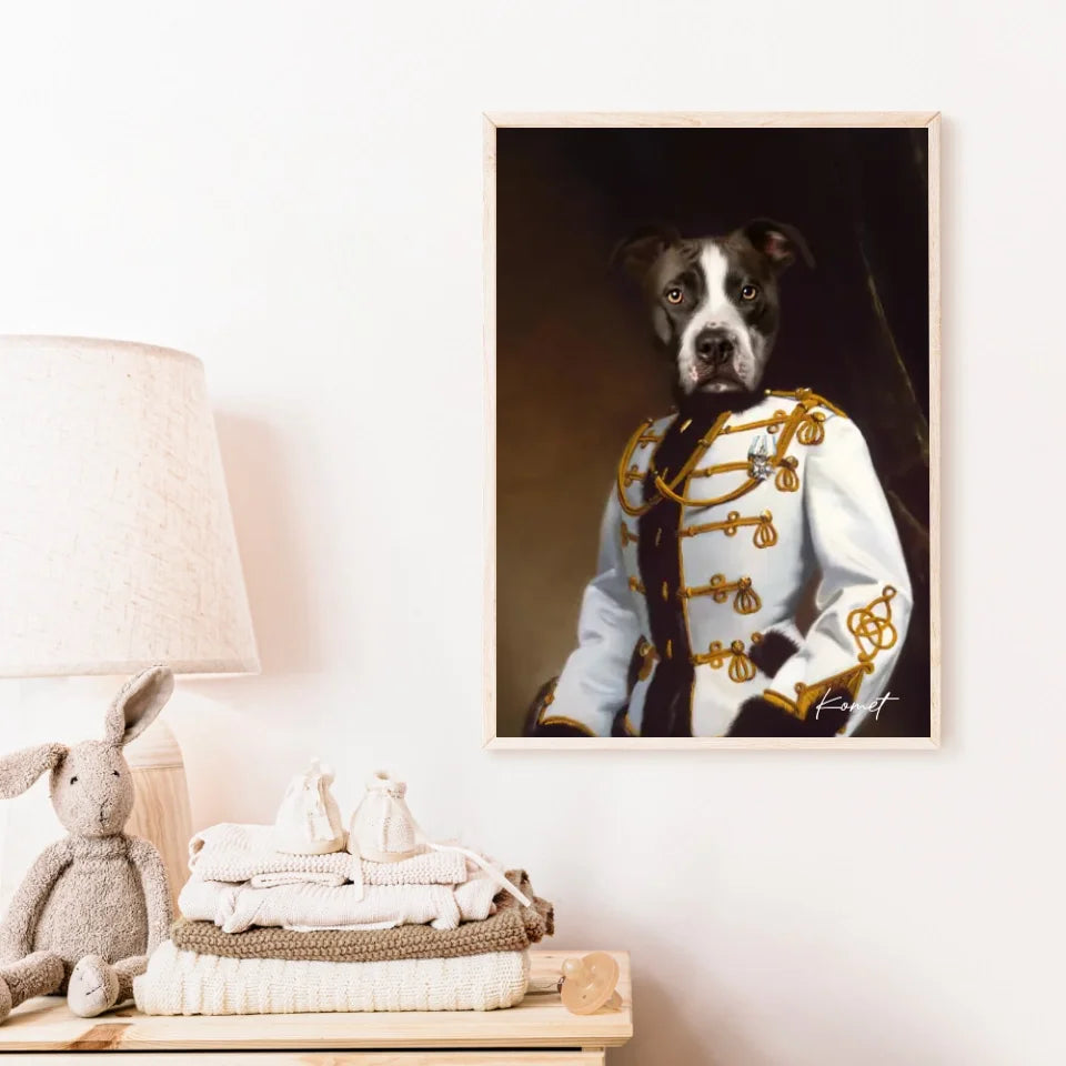 Tableau Animaux Portrait Personnalisé Renaissance Kornet Raevsky