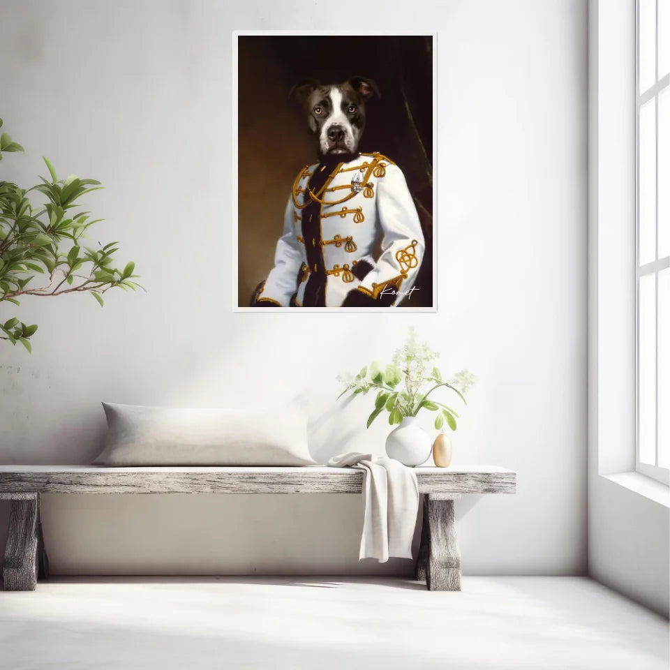 Tableau Animaux Portrait Personnalisé Renaissance Kornet Raevsky