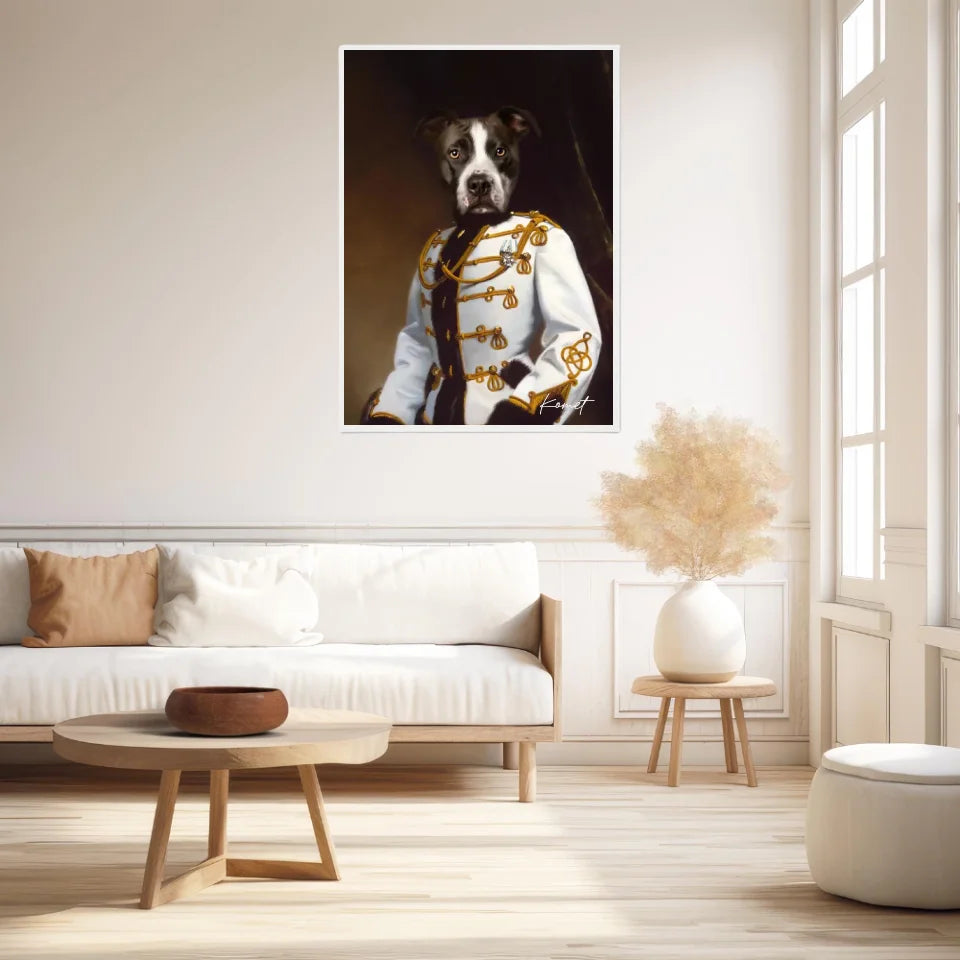 Tableau Animaux Portrait Personnalisé Renaissance Kornet Raevsky