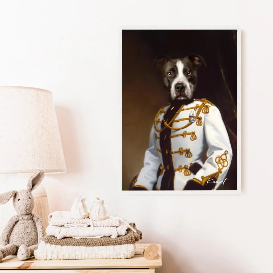 Tableau Animaux Portrait Personnalisé Renaissance Kornet Raevsky