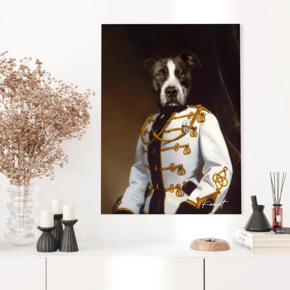 Tableau Animaux Portrait Personnalisé Renaissance Kornet Raevsky